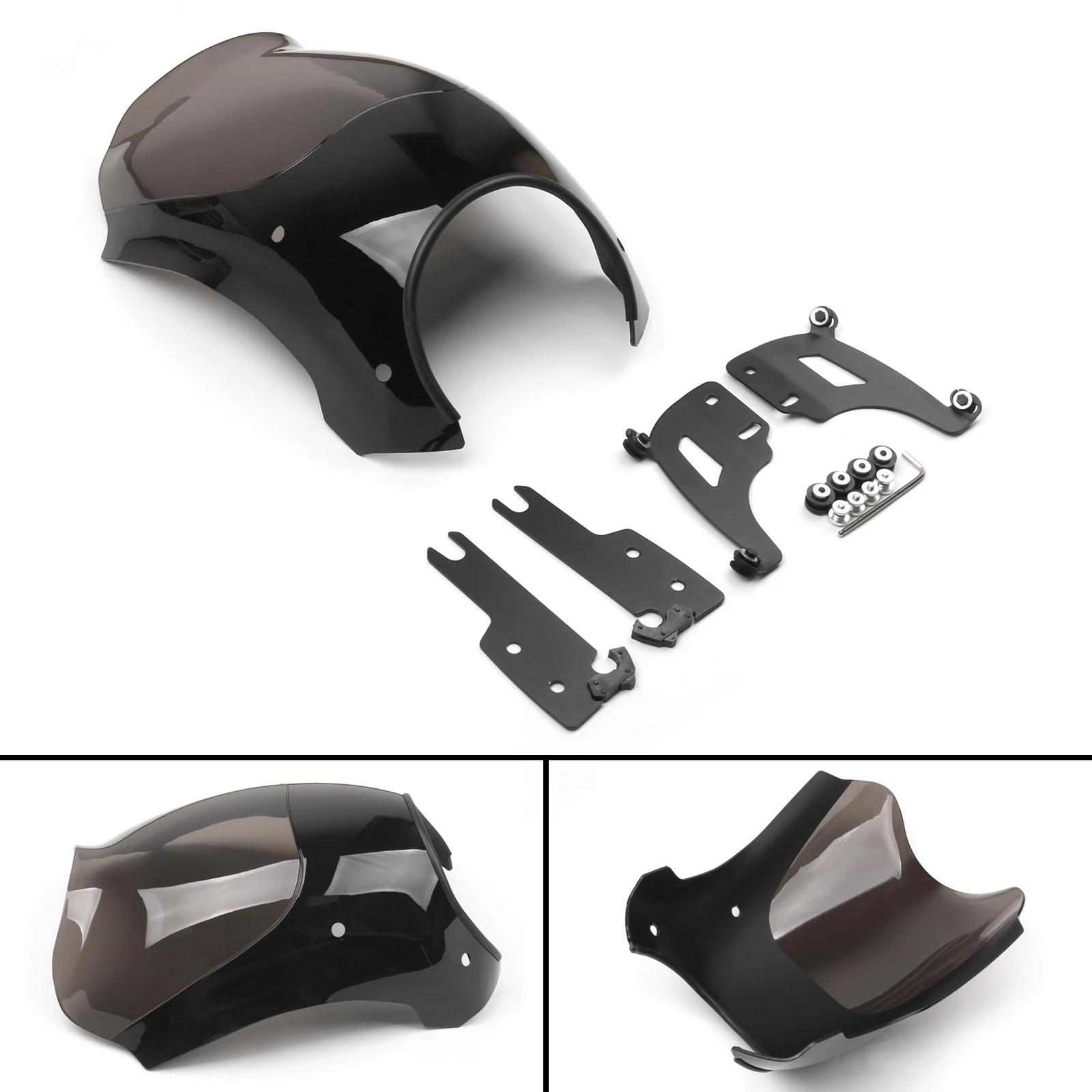 Комплект обтекателей для фар на лобовое стекло Artudatech с креплением Touring Road King 1994-17