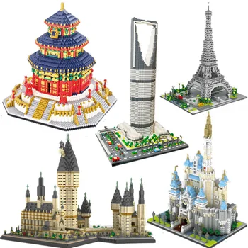 

Castle Beijing Temple of Heaven Small Particle Building Blocks Splicing Toys