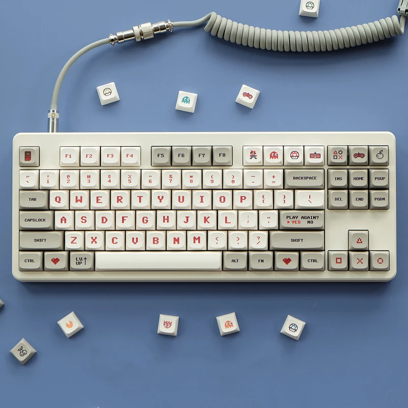 Колпачки для клавиш Gameboy механическая клавиатура в стиле ретро XDA | Компьютеры и