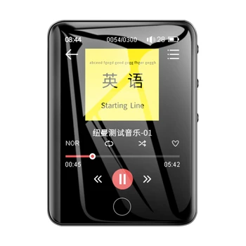 

Portable Walkman Bluetooth MP3 2.8 Inch Full Touchscreen Mini MP3 Lossless Music Player Support Calculator Clock Variable Speed