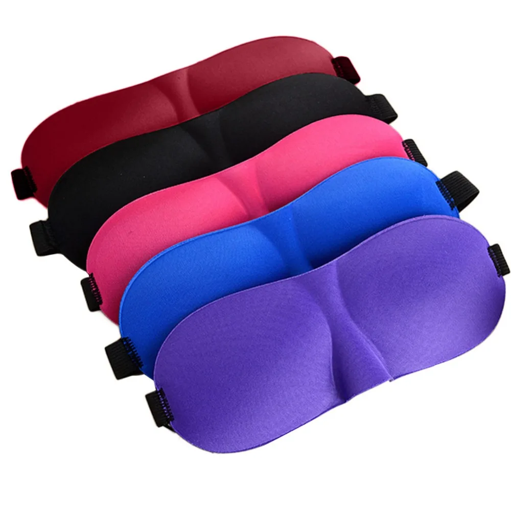

1Pcs 3D Sleep Mask Natural Sleeping Eye Mask Eyeshade Cover Shade Eye Patch Women Men Soft Portable Travel Eyepatch