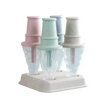 Мультяшная домашняя DIY фруктовая форма для изготовления мороженого летний кухонный инструмент морозильник Пшеничная солома конус милый фруктовый сок мини