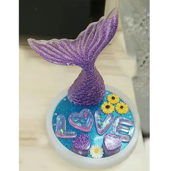 

10Pcs Epoxy Resin Molds Square Round Molds DIY Coaster Flower Leaf Specimen Mold