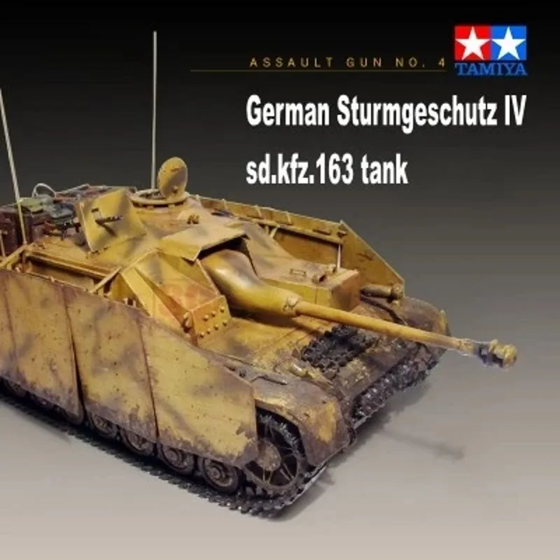 Scale 1:35 Tamiya Sturmgeschütz IV Tank Model Set 35087 NEW 
