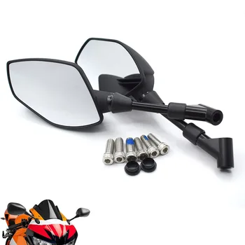 

Universal 8mm 10mm motorcycle black motorcycle rear view mirror For HONDA PCX125 PCX150 CBR125R CBR150R F2,F3,F4,F4i F5