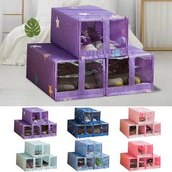 

New Washable Underwear Storage Box Foldable Underwear Scarf Socks Storage Bag Wardrobe Small Clothes Storage Boxes