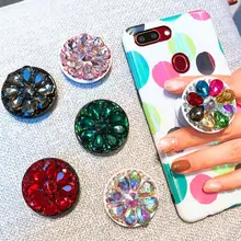 Pocketsocket Bling Держатель с бриллиантами подставка для IPhone X 7 samsung huawei карманная розетка держатель для сотового телефона