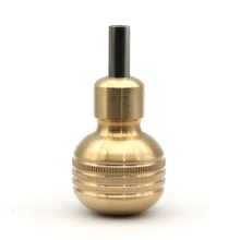 Новейший Премиум 35 мм из чистой меди самоблокирующийся татуировочный захват Круглый с задней створкой клапана для катушки тату машина Shader Татуировка поставка