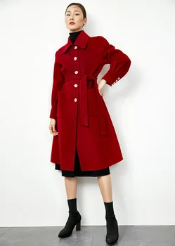 Double-Sided Cashmere Coat 1