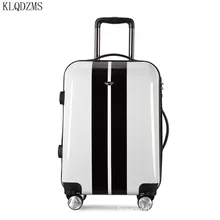 KLQDZMS 20 дюймов PC чемодан на колесиках для путешествий, для мужчин, для переноски, чемодан на колесиках, Спиннер на колесиках, Женский чехол для посадки