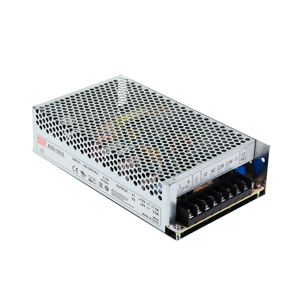 Оригинал Mean Well ADS-55 ADS-155 серия meanwell безопасности 55 Вт 155 одиночный выход wtih 5 в 4A/3A