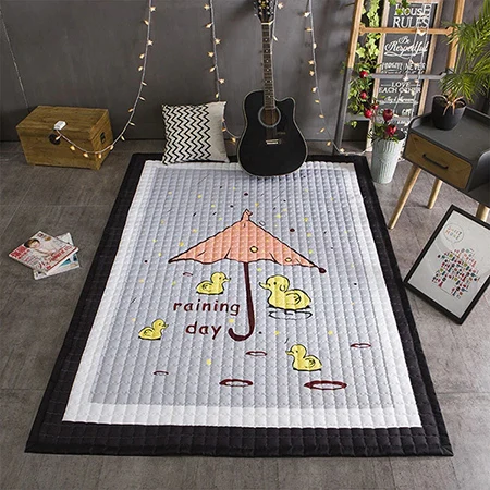 Мультяшные детские игровые коврики 145X195 см 57X76IN 1,5 см большой ковер противоскользящая гостиная для детские коврики одеяло - Цвет: 4