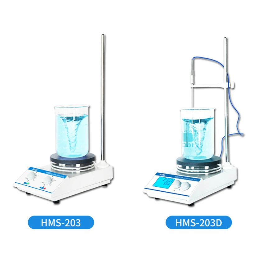 Heating Magnetic Stirrer Hot Plate Laboratory Digital Display Lab Mixer with Stir Bar Up to 380℃ 2000rpm 220V | Инструменты