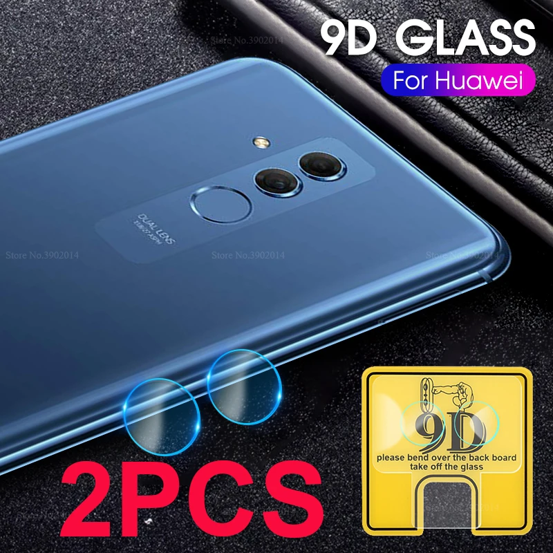 2PCS 9D Camera Screen Protector For Huawei Mate 20 Lite Protective Back len Film Soft Tempered Glass Len mate20 lite | Мобильные