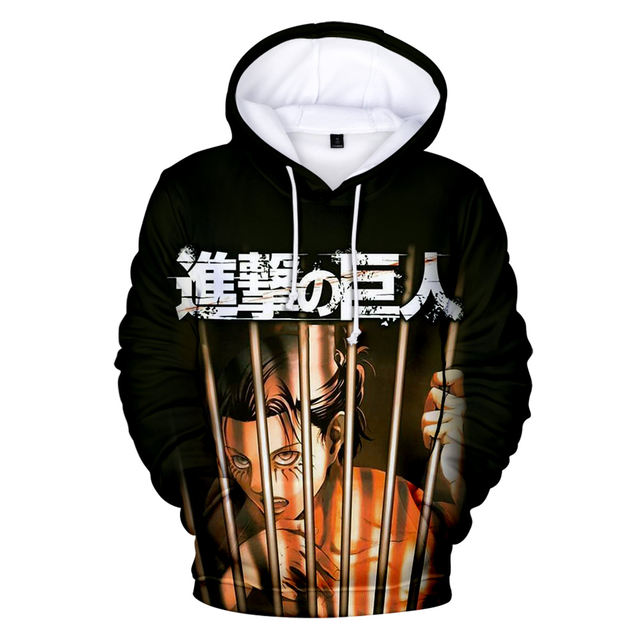ATTACK ON TITAN THEMED 3D HOODIE (10 VARIAN)