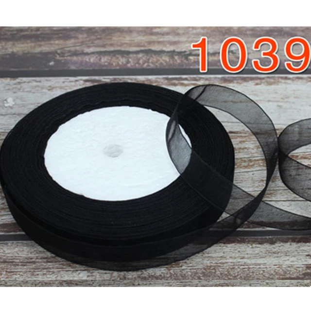 45 yard Snow Yarn Organza Gauze Ribbon Knitting Weaving Plastic Mesh Sheet Handbag Wedding  Hair Accessories  DIY Scrapbooking 4