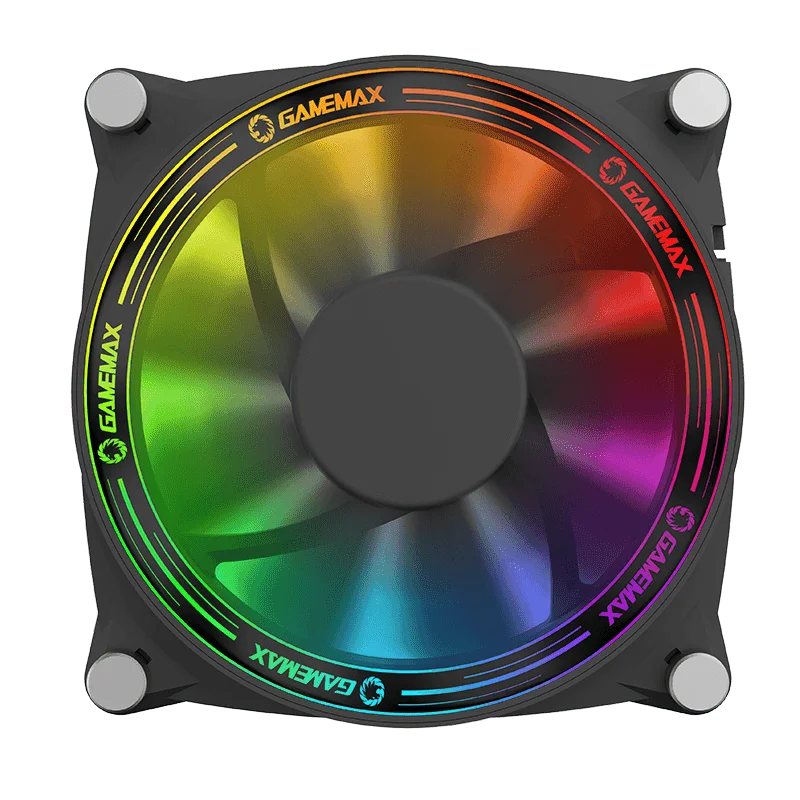 GameMax RB300 RGB PC чехол Вентилятор 120 мм 5V 3pin тихий и цветной кабель синхронизации