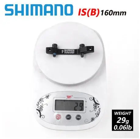 SHIMANO SM-MA тормозной ротор дисковый адаптер 180 мм 203 мм 160 мм PM A столбы IS B столбы тормозной диск кронштейн адаптер для RT86 RT81 RT56 - Цвет: SM-MA-F160P S