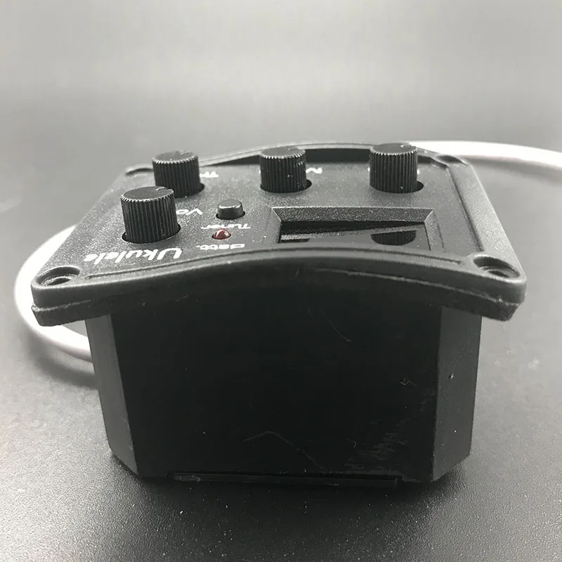 10 шт. 3 диапазона электронный укулеле Preamp пикап Великобритании мини гитара