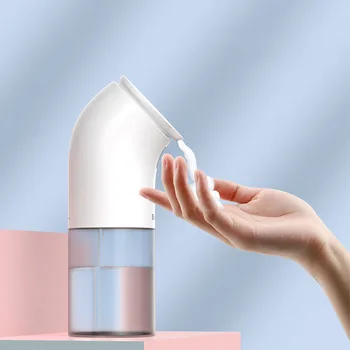

1pcs Automatic Dispenser Soap Foam Foaming Pump Empty Square Bottle Plastic Travel Clear Bottle Liquid Shower Gel Foam Pump