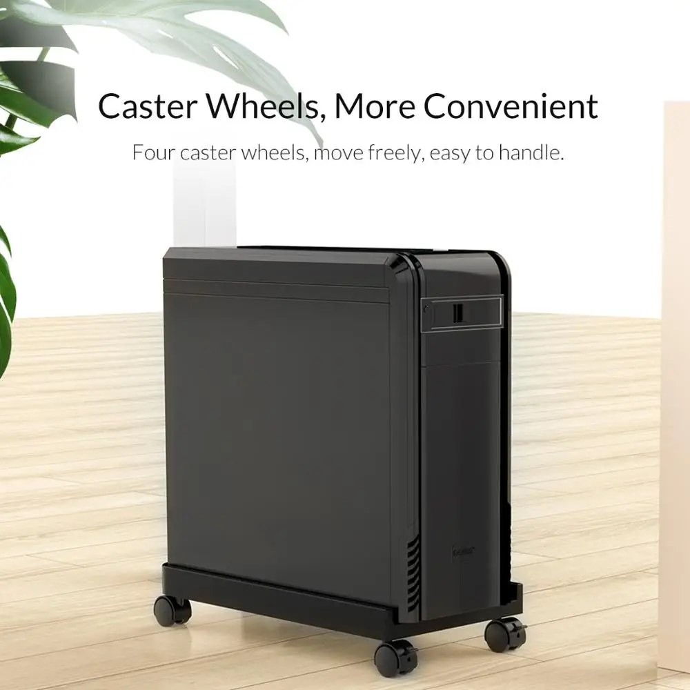 ORICO Mobile Computer Towers Stand CPU Rolling Holder Desktop Bracket with Locking Caster Wheels for Computer Cases PC Gaming pc case pc chassis