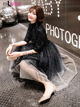 

Sexy short cocktail dress Sleeve Lace Mini Short Party Dresses For Graduation Backless Ball Gown