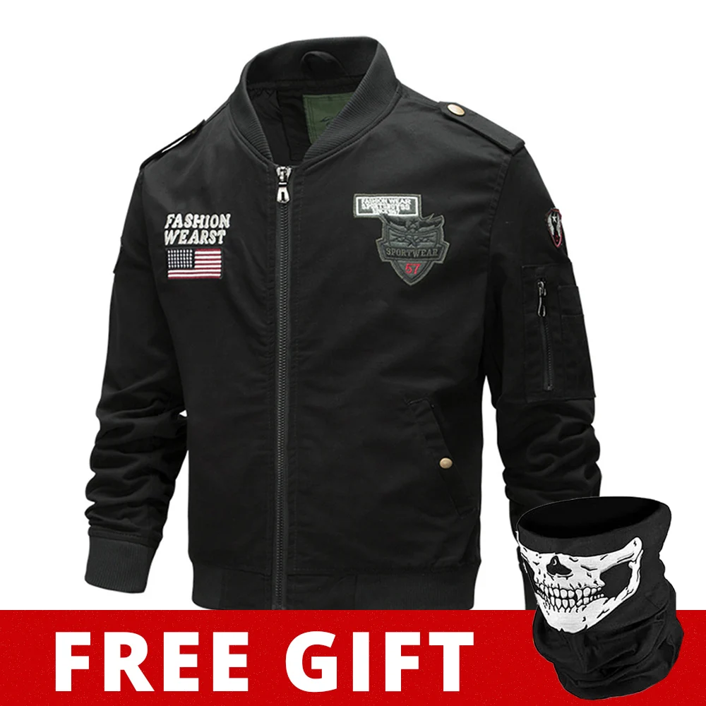 Новая мотоциклетная куртка ретро куртка для верховой езды Мужская велосипедная мото ветрозащитная винтажная Военная верхняя одежда куртки для велоспорта осень зима мужской - Цвет: ZTL 809 Black