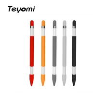 Мягкий силиконовый Магнитный чехол-карандаш Teyomi с крышкой-карандашом и наконечником для Apple pencil