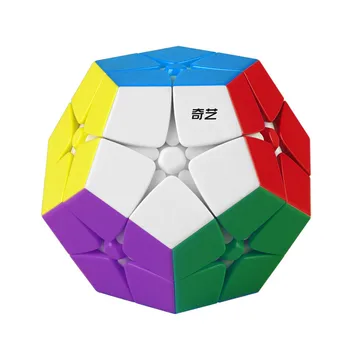 QiYi 2x2 Megaminxes Magic Cube 12 Faces Dodecahedron Puzzle Educational Toys QiYi Speed Cube for Children Gifts 1