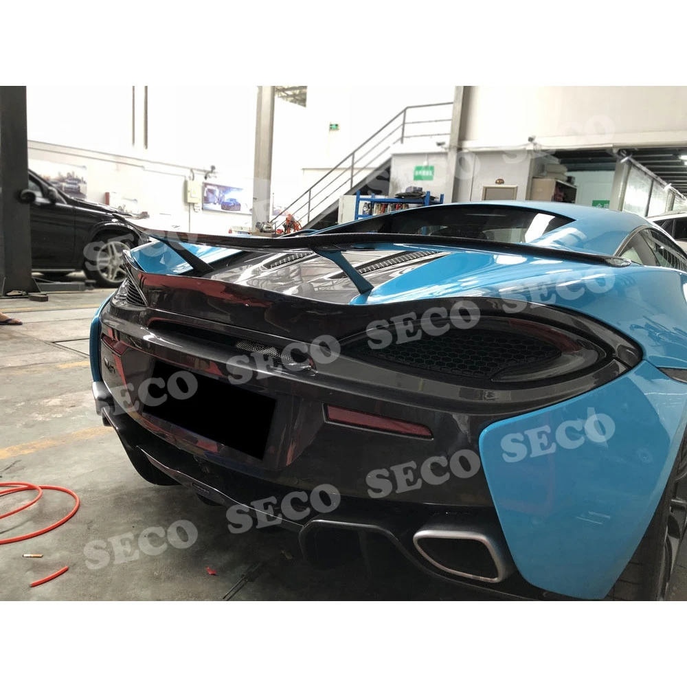 Подходит для mlaren 540C 570S 570GT NC стиль спойлер сухой углеродного волокна задний спойлер гоночный багажник Топ крылья Автомобиль Стайлинг