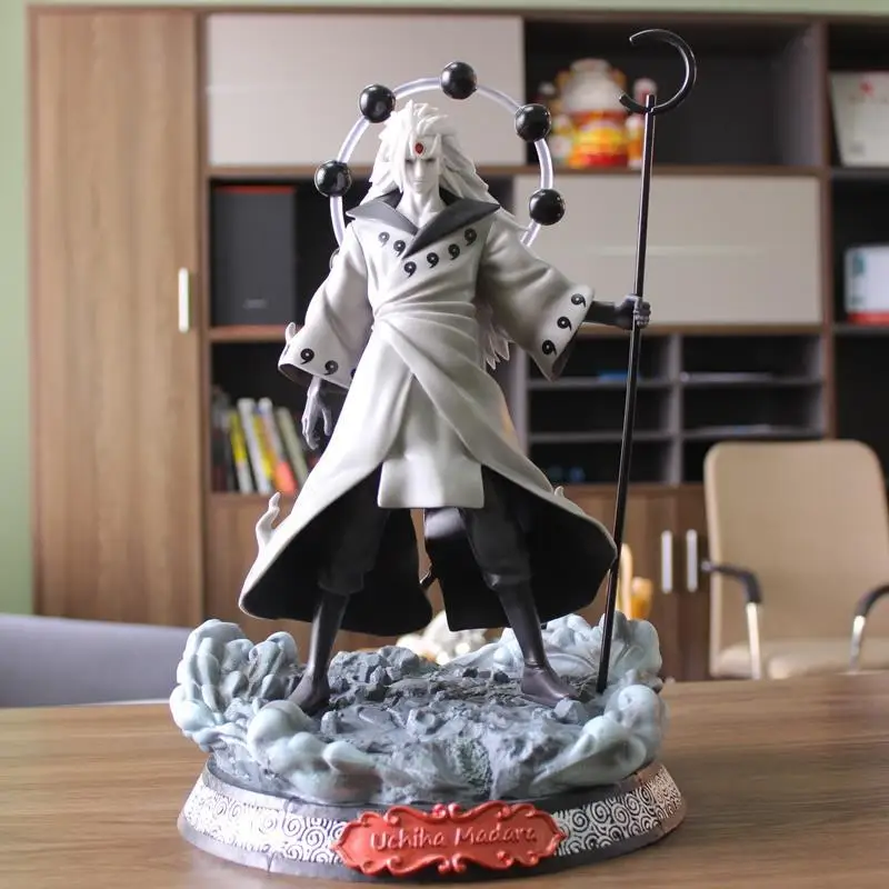 [Funny] 38 см японское аниме Наруто Ootutuki Kaguya GK ПВХ Фигурка Статуя Коллекционная модель украшение дома игрушка детский подарок
