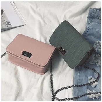

2020 Women Messenger Bag Square Bag Cloth Pattern Turn Lock Mini Bag The Tide Female Handbag Shoulder Diagonal Cross Body Bag