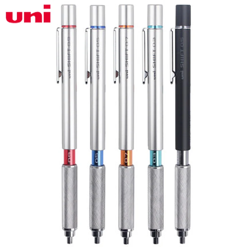 Комплект из 3 предметов Mitsubishi Uni M3/M4/M5/M7/M9-1010 0,3/0,4/0,5/0,7/0,9 мм механический карандаш переноса трубы металлический замок ручка офисные и школьные принадлежности