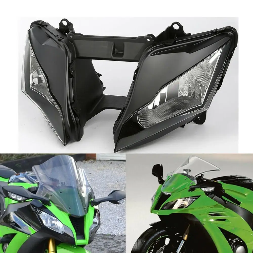 Передняя фара в сборе для мотоцикла Kawasaki Ninja ZX-10R ZX10R 2011-2015 2012 2013 2014 |