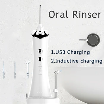 

Oral Rinser Dental Floss Cleaner Portable Dental Cleaner Electric Water Flosser IPX7 Irrigator USB Rechargeable oral Cleaning 5