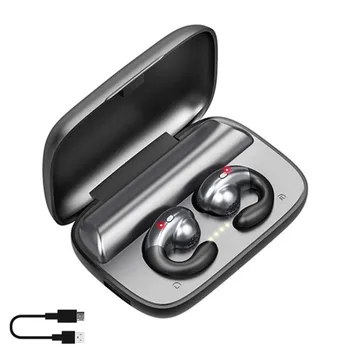

Bone Conduction TWS Earphone Wireless Headphones Bluetooth 5.0 Headsets with 2200mAh Charging Case Wireless Sports Music Earbuds