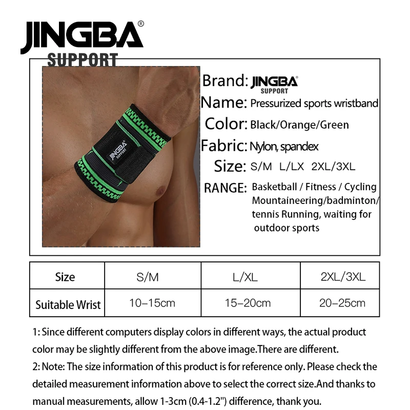 Nylon Wristband Support Fitness Bandage Wrist Support Protective gear wrist band men Tennis Badminton Brace