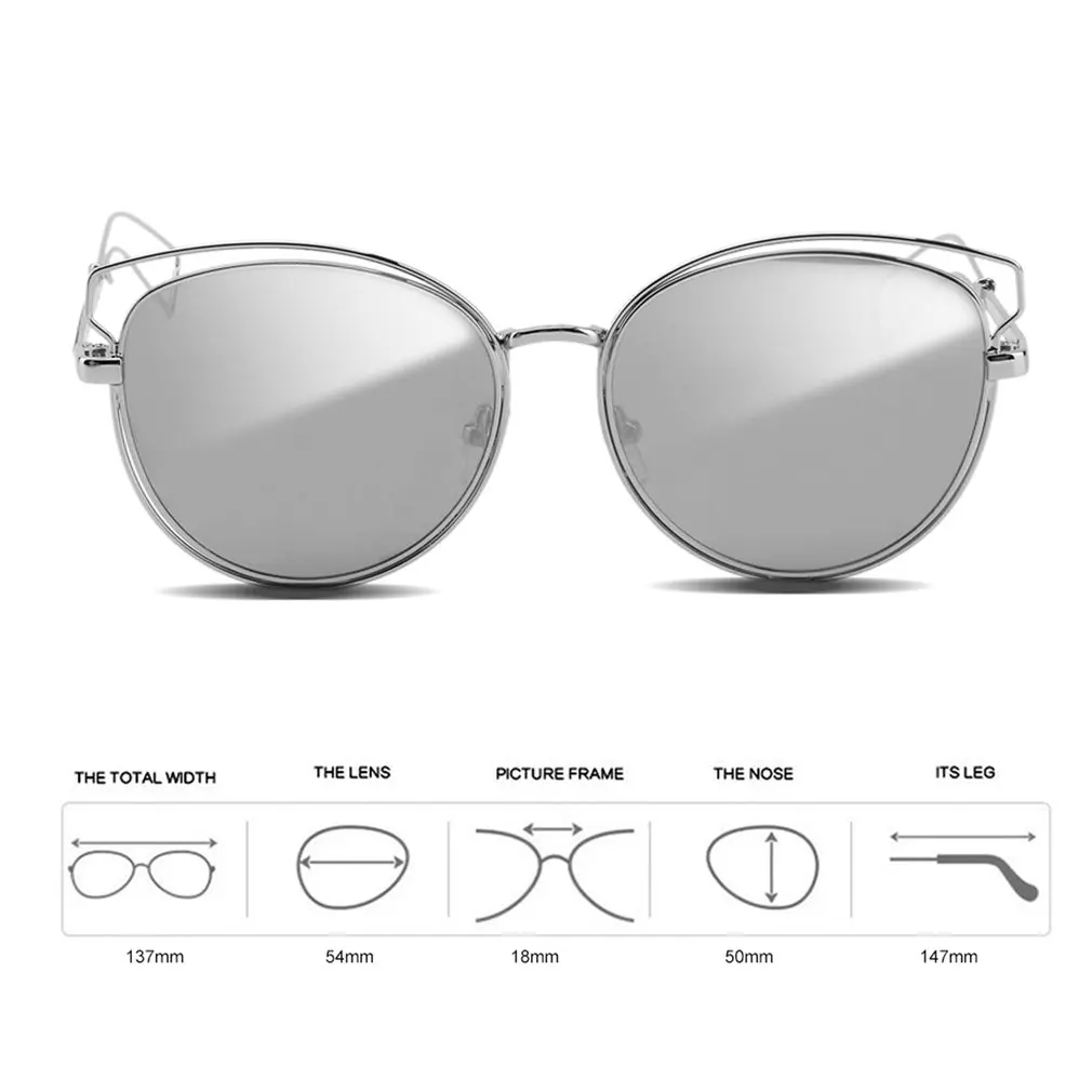 Женские Ретро Винтажные Солнцезащитные очки солнцезащитные очки модная рамка кошачий глаз очки новые стильные модные прочные солнцезащитные очки