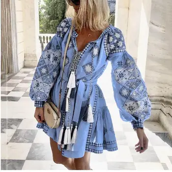 

Beach Beachwear Saida De Praia Summer Cape On The Dress For Swimsuit Coverup Bikinis Female 2019 Stand Women Bishop Print Color