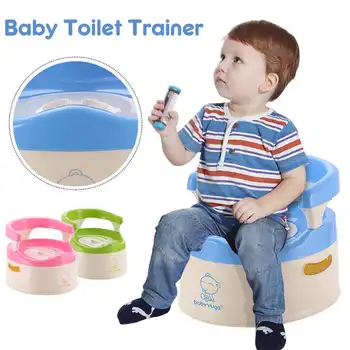 

Multifunctiona Baby Potty Training Seat Portable Toddlers Kids Potties Trainer Seats with Removable Backrest