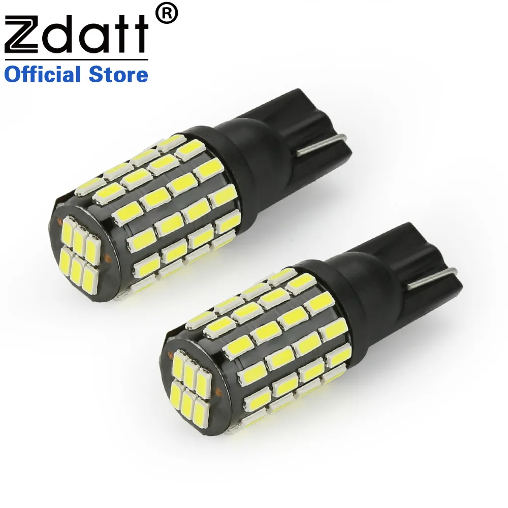 

Zdatt High Quality T10 W5W Super Bright 3030 LED Car Interior Reading Dome Light Marker Lamp 168 194 LED Auto Wedge Parking Bulb