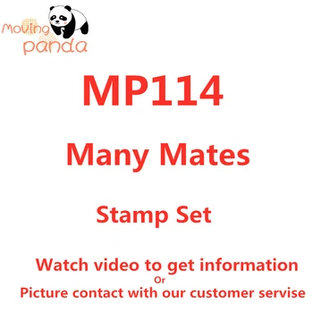 

MP114 MANY MATES Metal Cutting Dies and Stamps for DIY Scrapbooking Photo Album Embossing Paper Cards Crafts Die cuts