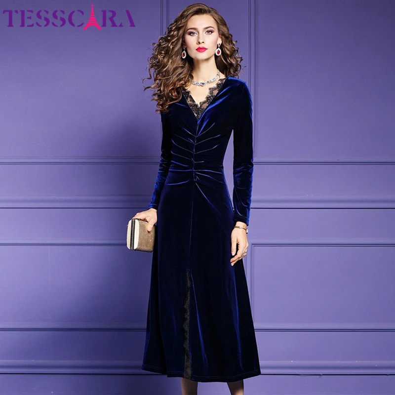 velvet dress aliexpress