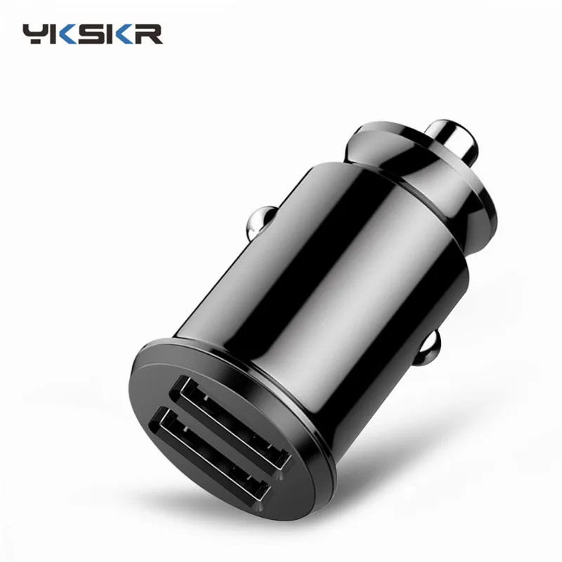 Автомобильное зарядное устройство Quick Charge 3 0 с двумя USB портами для
