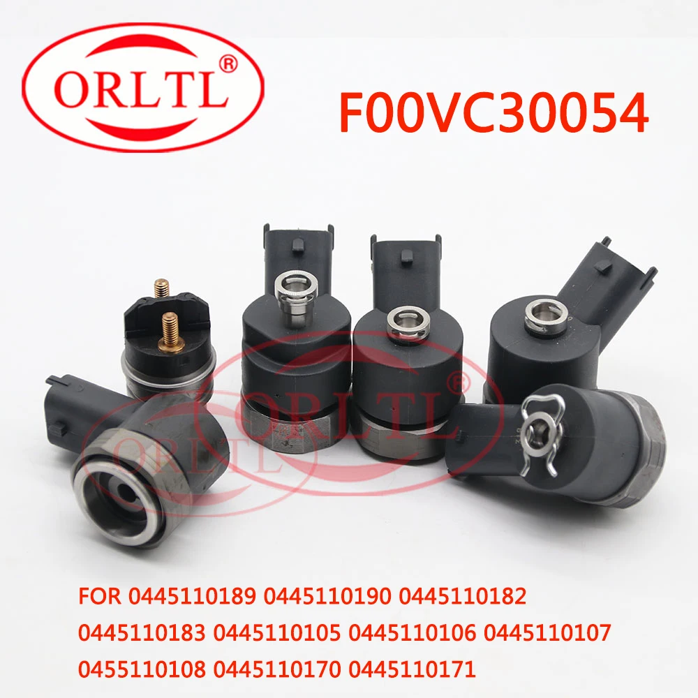 

Diesel Solenoid Valve F 00V C30 054 Common Rail Parts Fuel Injector Control Valve F00VC30054 For Bosch 0445110189 0445110190