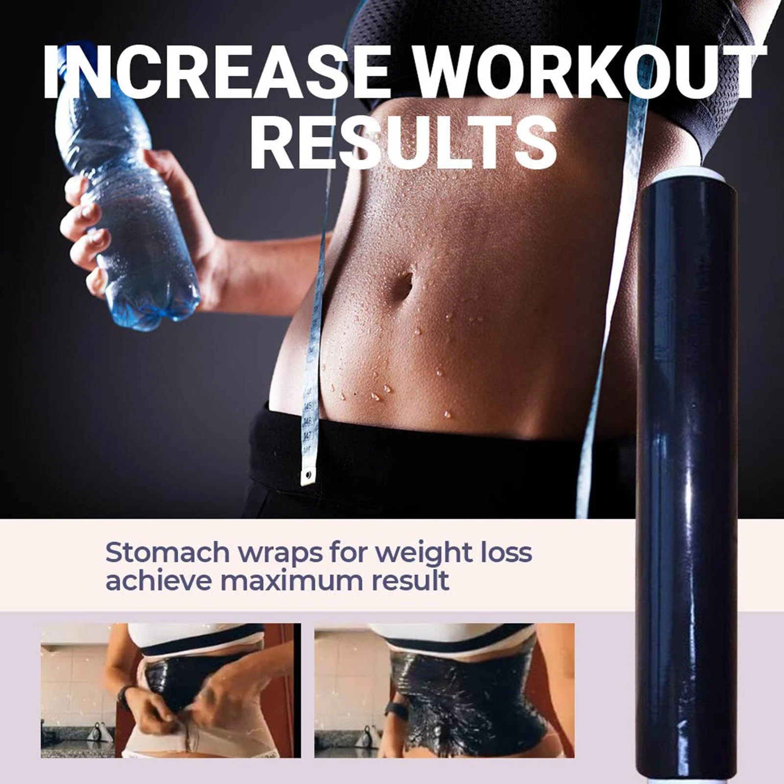 非接触プラスチックボディラップ紙セルライトウエスト燃焼操作 1個 脚 腕 マッサージフィルム セルライトベルト サランラップ ビニール袋 Aliexpress