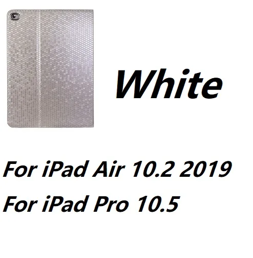 Башня и любовь ромба для всего тела чехол с подставкой для iPad Air 1 2 iPad 9,7 воздуха 10,5 Мини 12345 10,2 - Цвет: For iPad 10.5 White