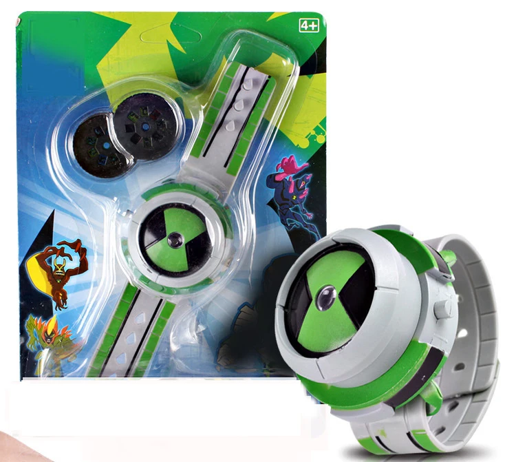 Горячая Ben 10 Omnitrix часы 30 моделей детские часы проектора Япония Подлинный Ben 10 часы игрушка Ben10 проектор средняя поддержка
