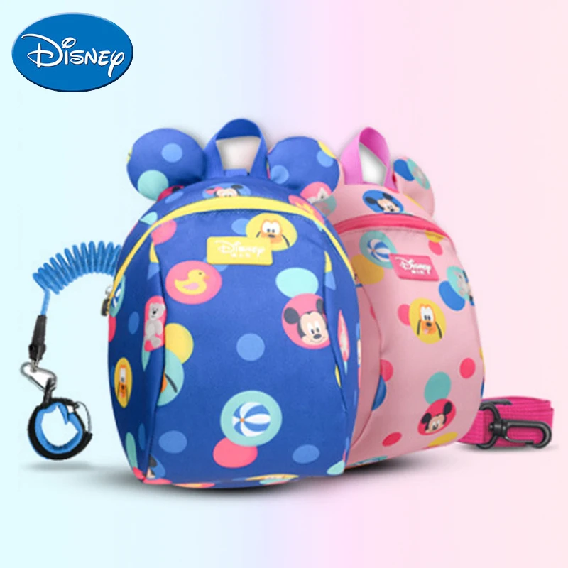 DISNEY Рюкзак Детские сумки для девочек и мальчиков милый мультяшный Детский рюкзак