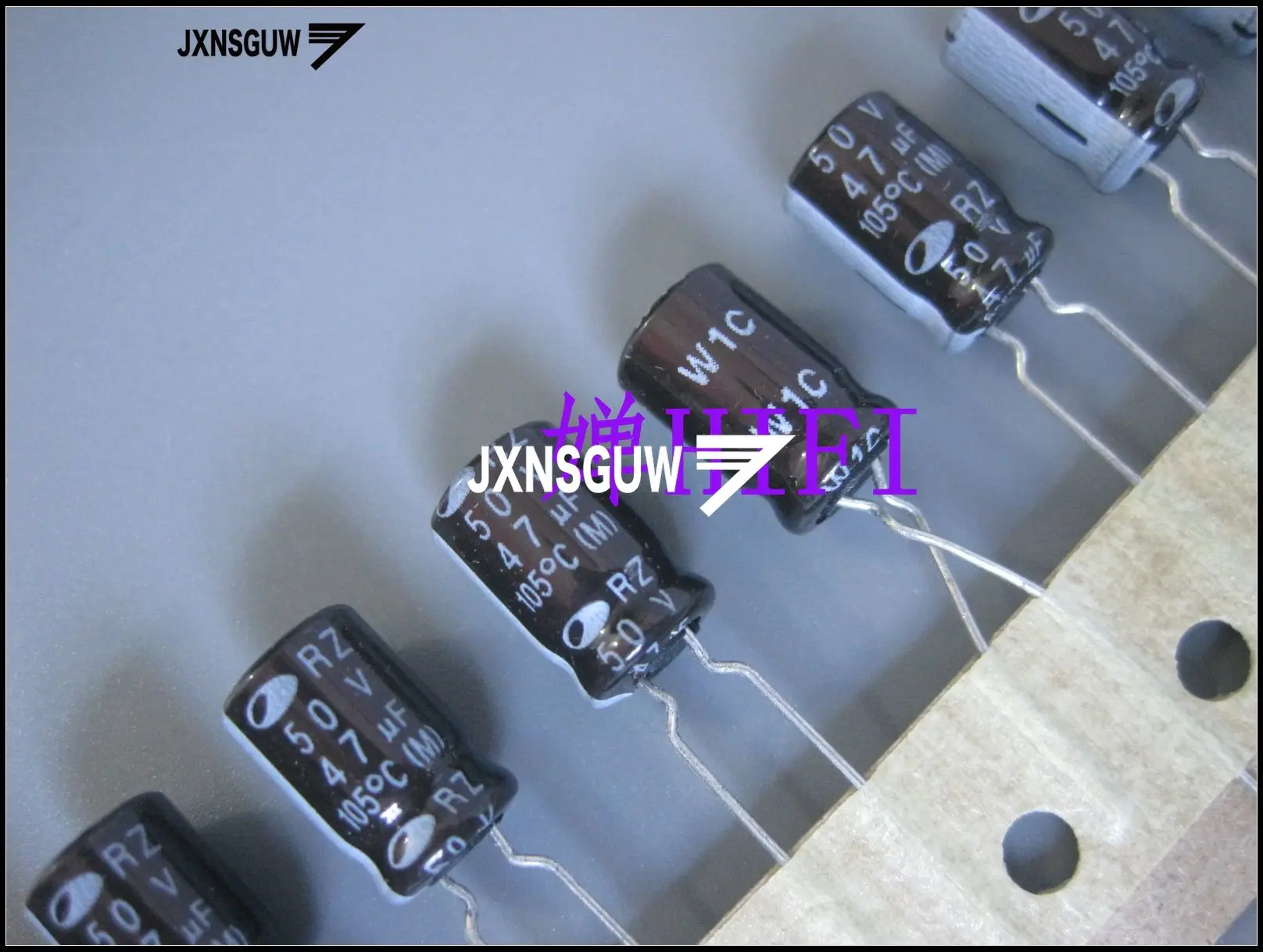 Оригинальные Алюминиевые Электролитические Конденсаторы SAMWHA RZ 50V47UF 8X11.5MM 47 мкФ/50v